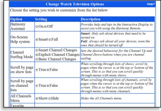 Harmony SST-659 Screen Capture.